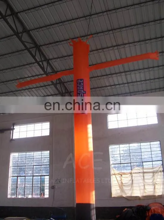 Wholesale orange usb inflatable desktop sky mini small air dance