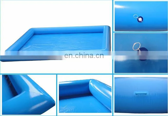 Inflatable Pool Rental , Paddle Boat Used Round Large Inflatable Pool