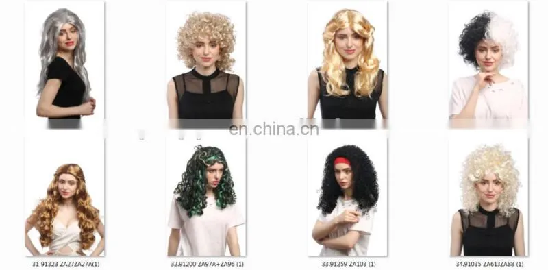 Party lady's Wigs, cosplay party wig P-W196