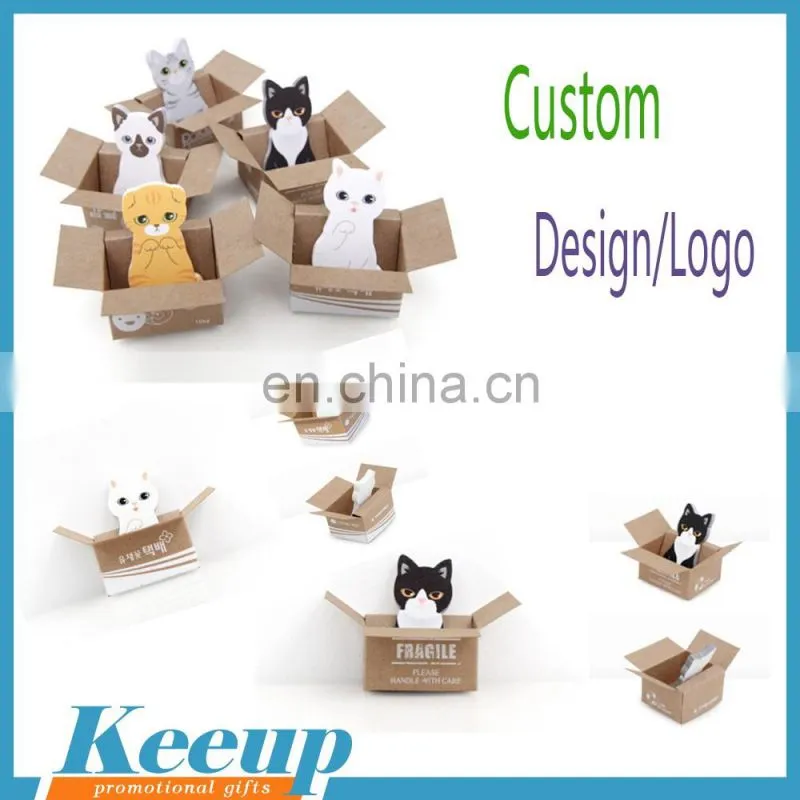 Fancy leaf shaped sticky notes advertising custom sticky notes