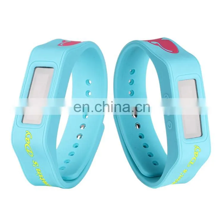 custom design fashion smart wristband stopwatch