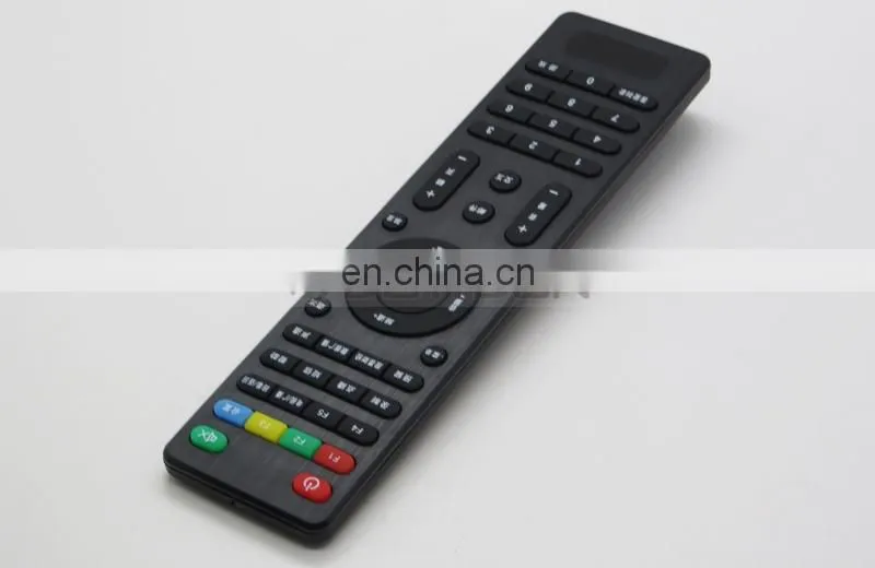 Faceplate Custom OEM Video Audio Player Remote Control Ultrathin TV Remote