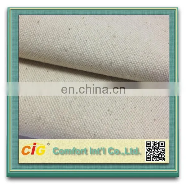 White Waterproof Cotton Canvas Fabric for Tent