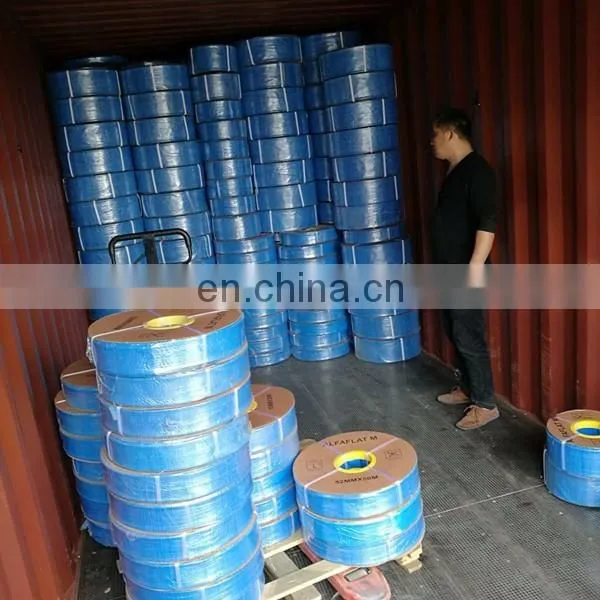 Blue Hose PVC 300mm Layflat Pipes - PVC Water Delivery Hose Discharge Pump Lay Flat Irrigation