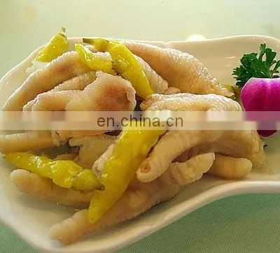Automatic Chicken Feet Barking Processing Machine / Chicken Feet Peeling Machine