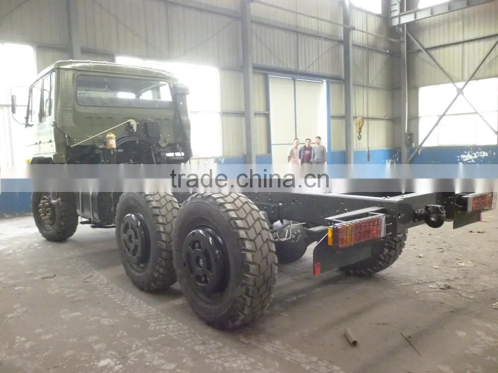Dongfeng EQ2162NJ 6x6 off road truck chassis LW