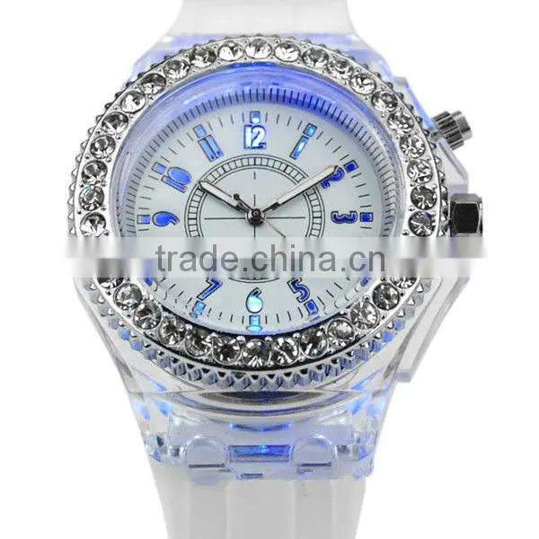 slide watches &silicone wholesale china