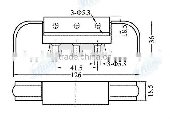 09108 Height adjustable Reefer Hinges