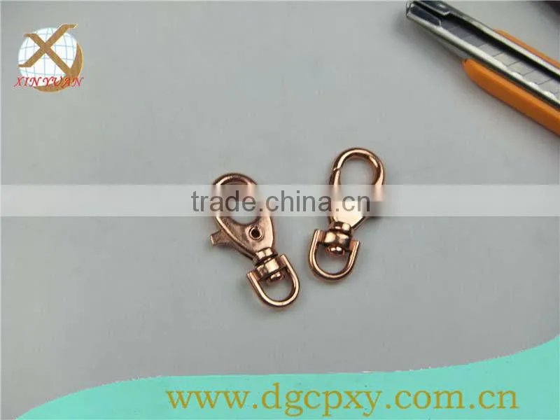coppery metal swivel bolt dog snap hook