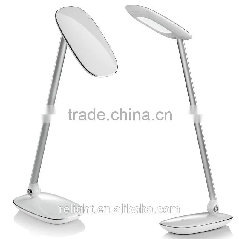 Foldable LED table lamp 13W 120lm side-lit lighting in big area