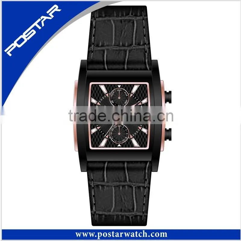 Sport Watches Quartz Clock Movement Wrist Watch