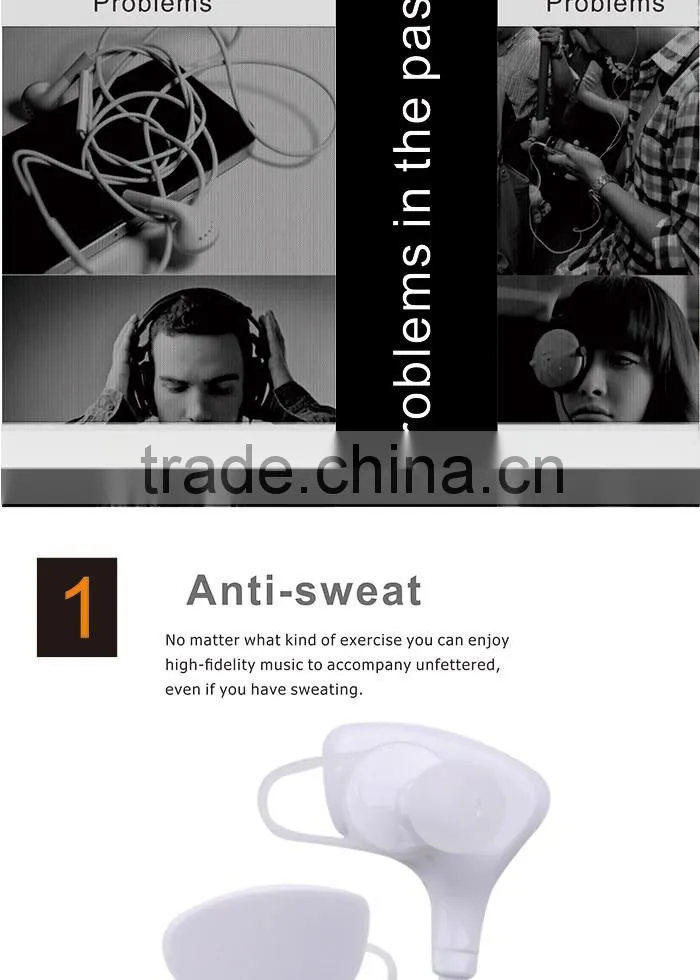EP-A900 wireless earphone radio, stereo bluetooth earphone, cute earphone for girls