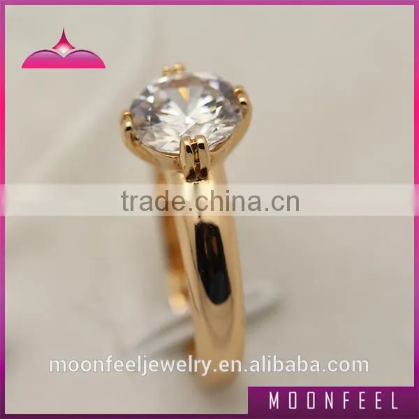 round white zircon silver sterling 925