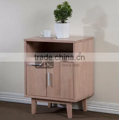 NI-139 Birch Wood Bedside Nighstand Coffee Table