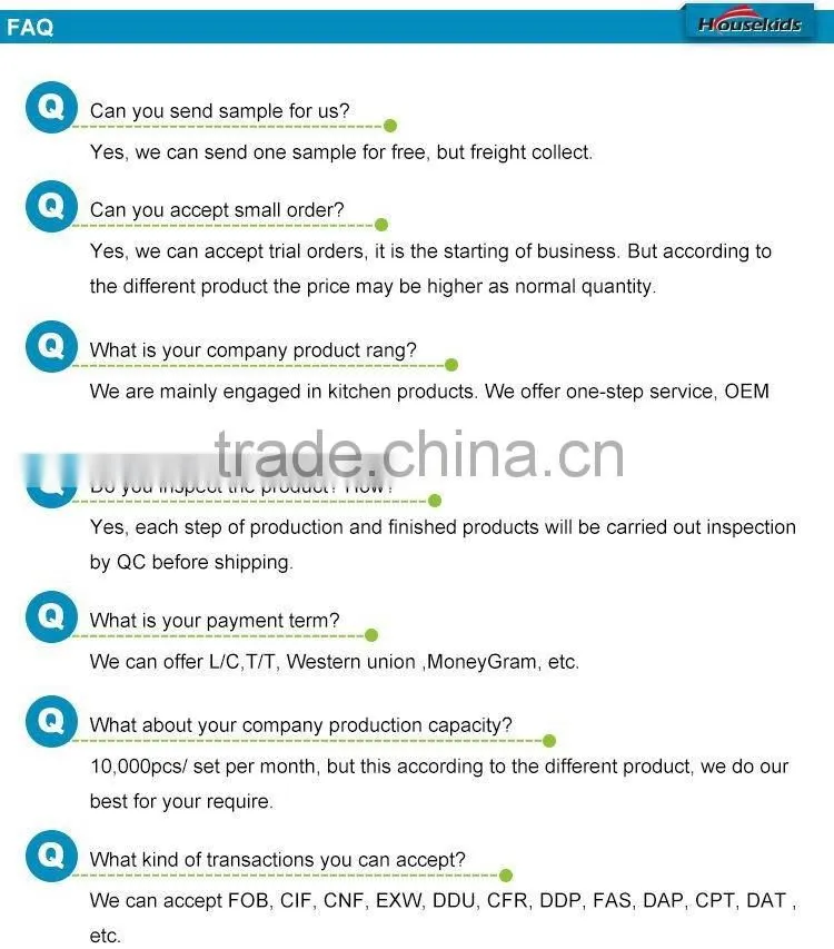 5pieces Stainless steel knife sets with magnetic wooden block