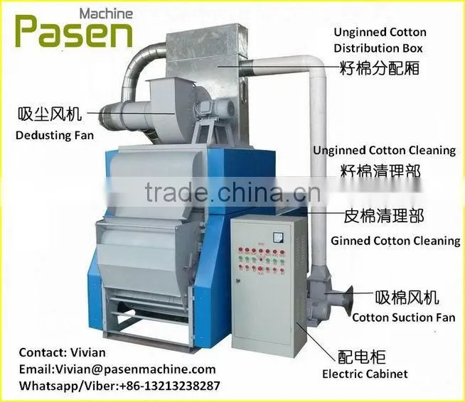 Multifunctional Cotton Processing Machine| Cotton Seed Removing Cotton Ginning Cleaning Machine