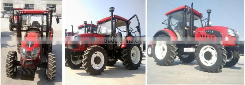 120HP agriculture machinery equipment farm tractor price with A/C Cabin