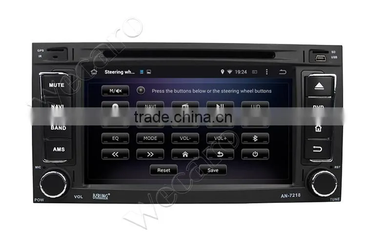 Wecaro WC-VU7006 Android 4.4.4 car dvd player quad core for vw transporter t5 car dvd cd player stereo tv tuner