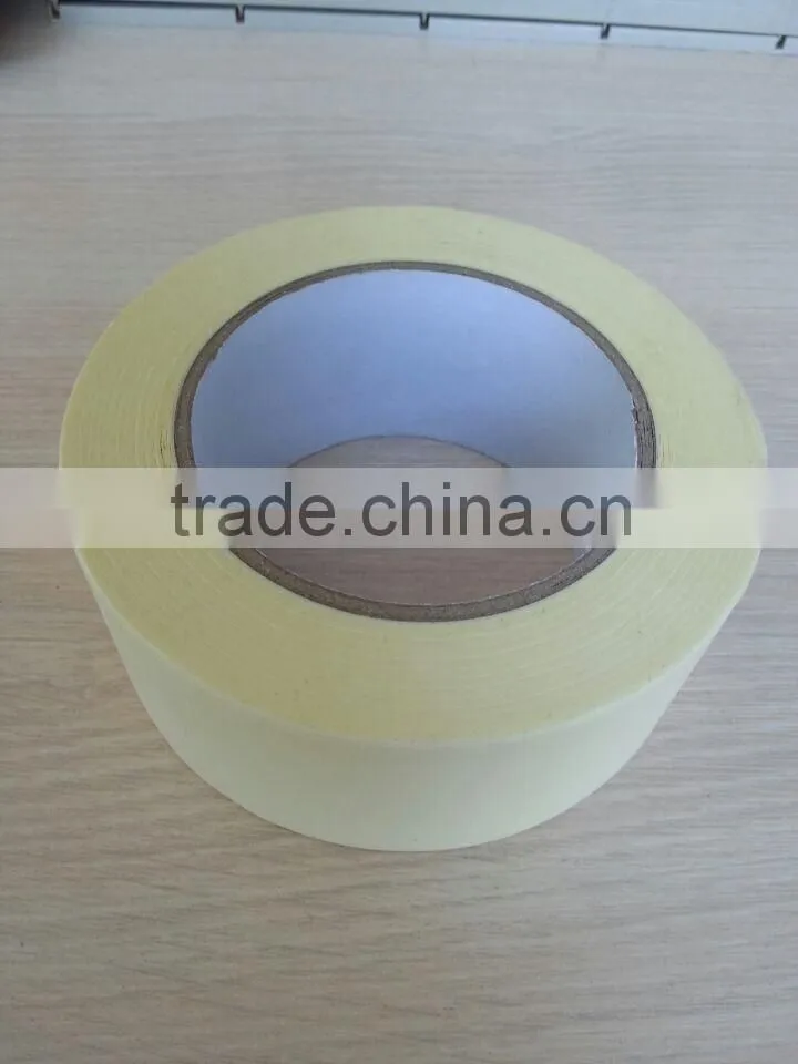 single sided cloth masking tape , heat resistant crepe paper MASKING TAPE