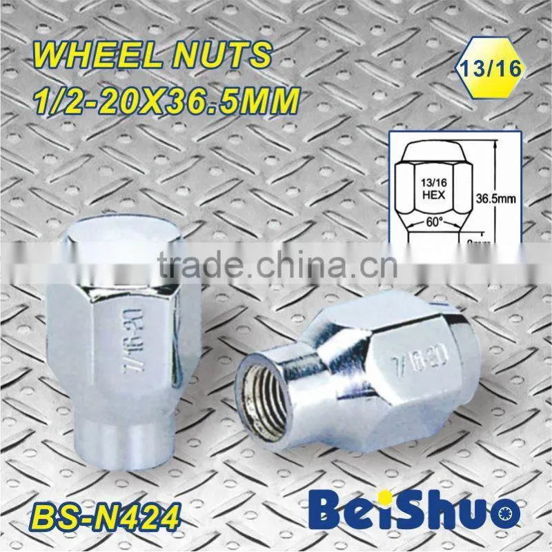 1/2-20x36.5MM HEX 13/16 wheel nut wheel accessor
