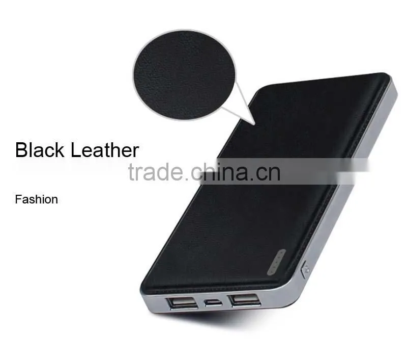 Wrieless power bank 10000mAh capacity with double USB