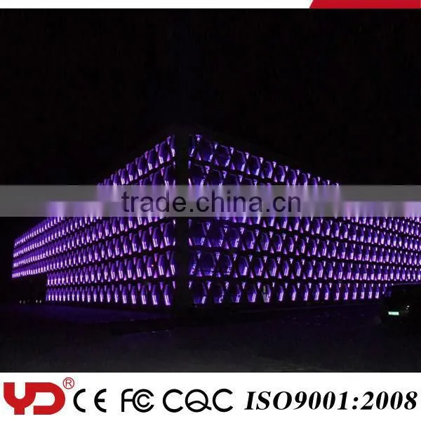 YD company provide directly Dimmable LED wall washers for building decoration