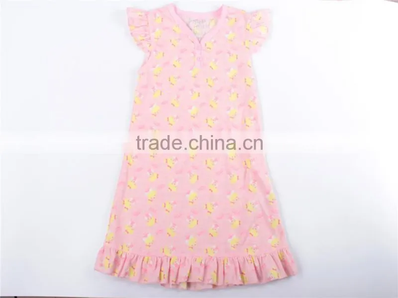 Girls garment stock lot cut and beautiful night sleep dress