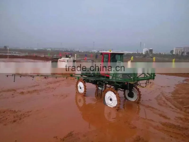 Chinese self-propelled boom sprayer with price list