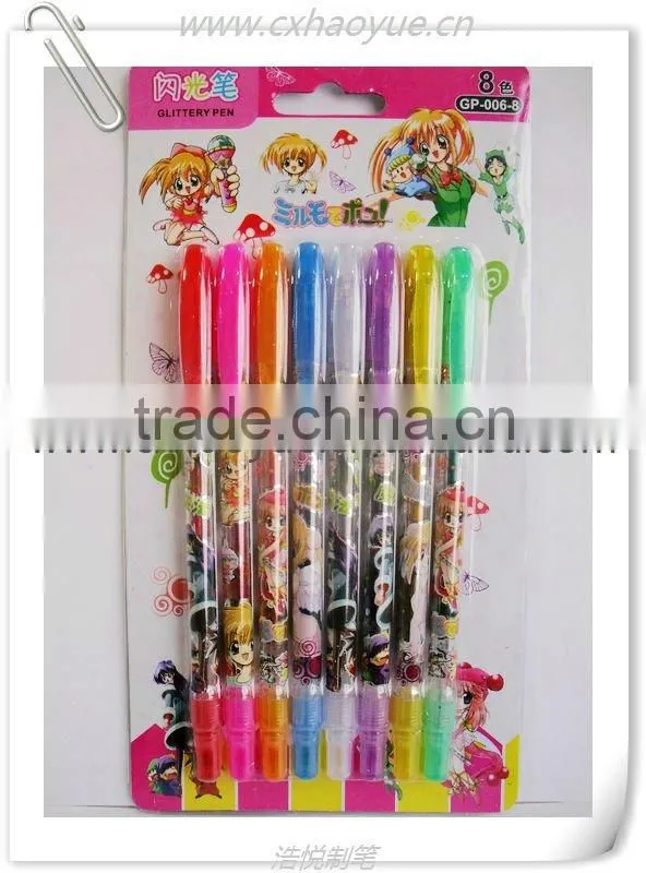 plastic gel ink pen