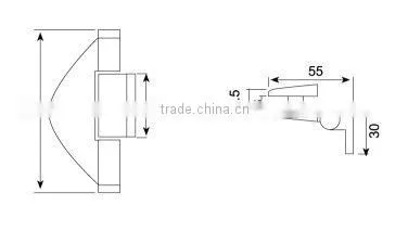 glass door clamp
