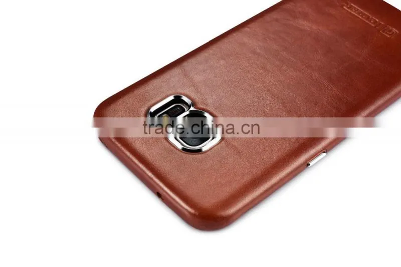 Icarer Vintage Series Real leather case for Samsung S7 edge/s7 Luxury full anti shock protective leather back cover for s7 edge