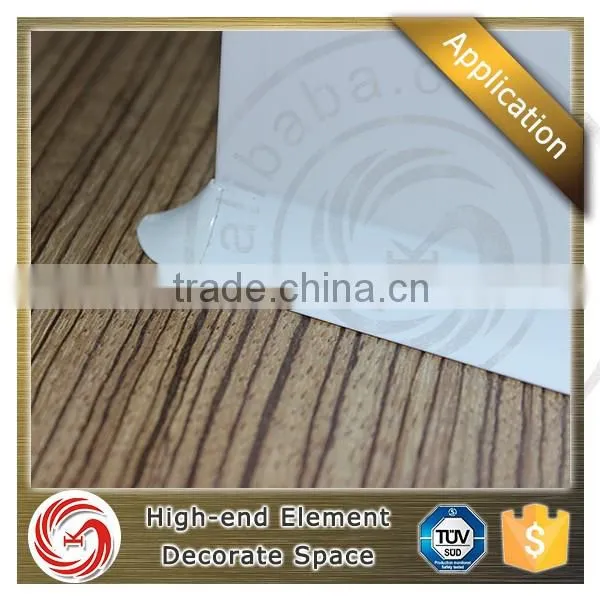 High end market laminate flooring baseboard