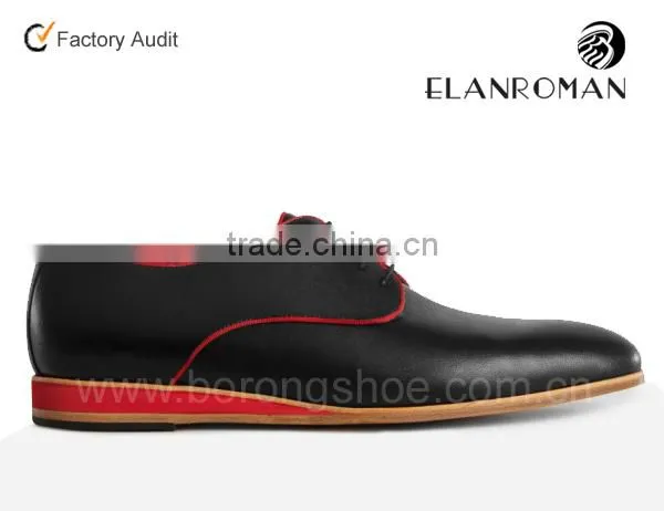 Latest fashion men casual shoes of genuine leather for cheap