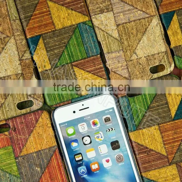 Fashional Geometric Wooden Phone Case for iPhone 6s Mobile Phone Case