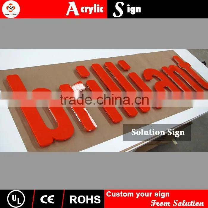 good style crystal acrylic sign board for sale