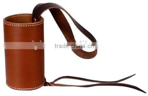 New Fashion Leather Drink Bottle Holder for Saddle Horn