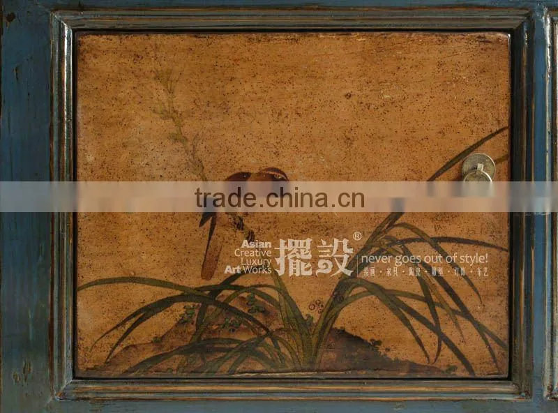 Chinese Antique TV drawing vanity cabinet