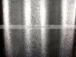 Corrugated zinc plating sheet