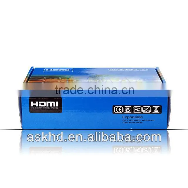 hdmi switch 5 way with IR and power adaptor