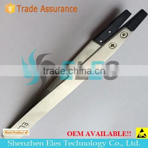 Electronic removeable head tweezer