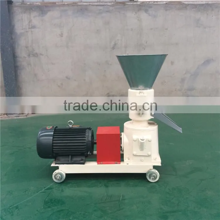 factory directly supply economical flat die pellet machine for wood dust