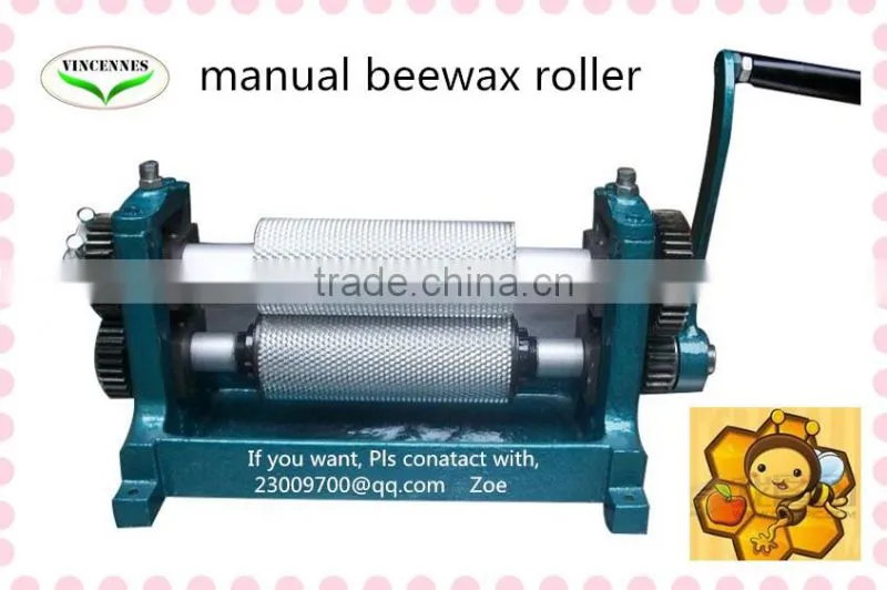 manual beeswax foundation roller good quality beeswax foundation sheet machine