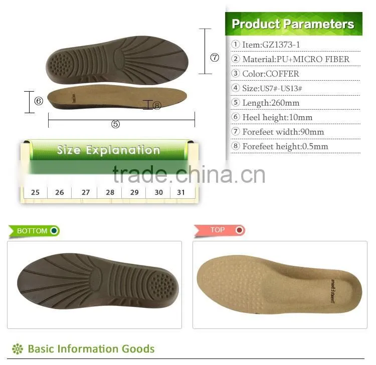 insoles shoe sole manufacturers