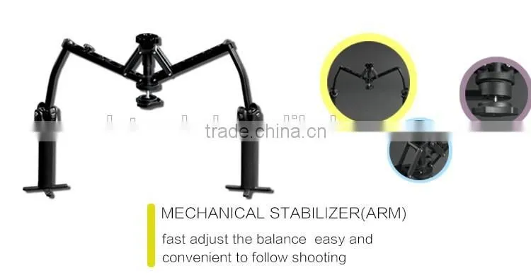 Huizhou latoured supplier high stabilization manufactory professional 3 axis gimbal dslr stabilizer for cameras videos