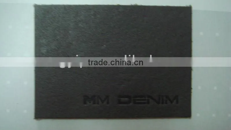 garment leather patch label for jeans