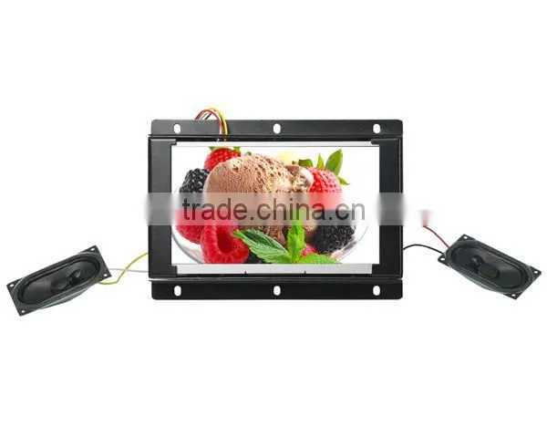 7 inch lcd open frame advertising monitor