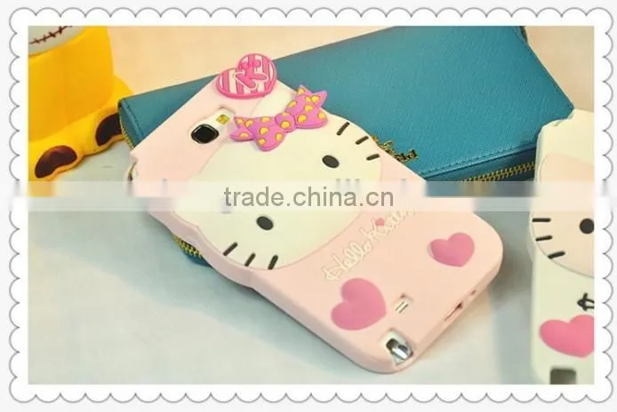 2013 New Arrival Cute Animal Shaped Silicone Lighter Mobile Phone Cases for Sumsung Note2/N7100/9500 S3/I9300 "11"