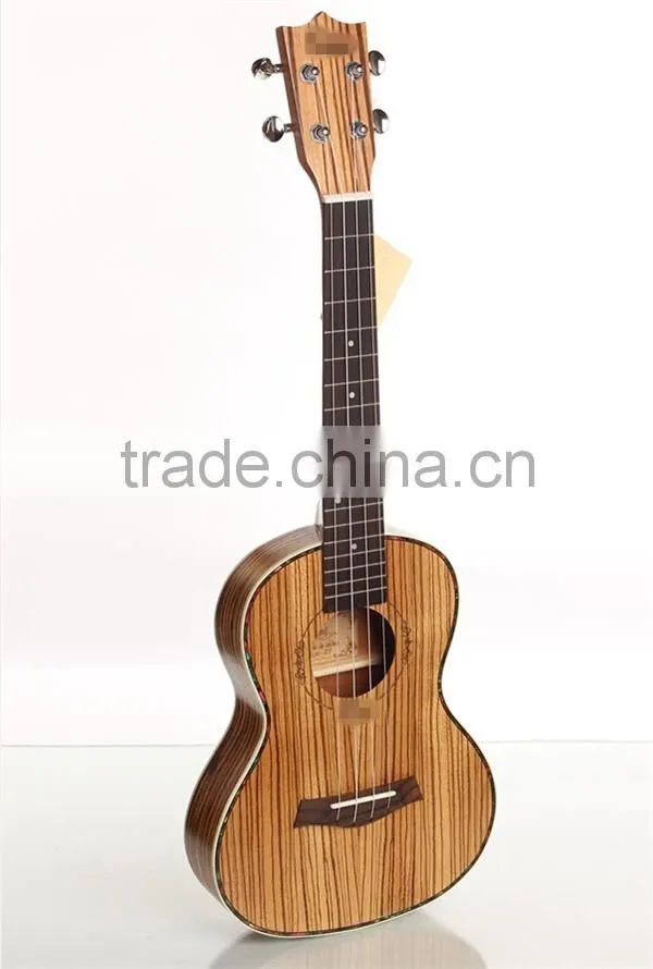 Zebra wood tenor ukulele guitars for sale