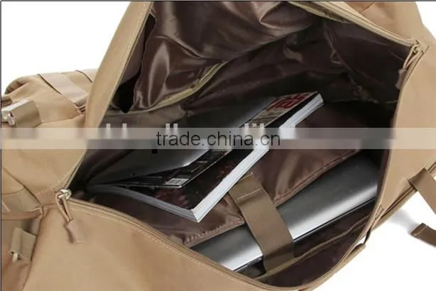 Outdoor waterproof large molle tactical military camouflage backpack