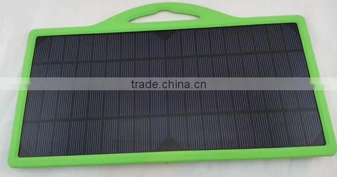 Thin film 8 Watts flexible solar charger, flexible solar panel, solar pack for mobile phone